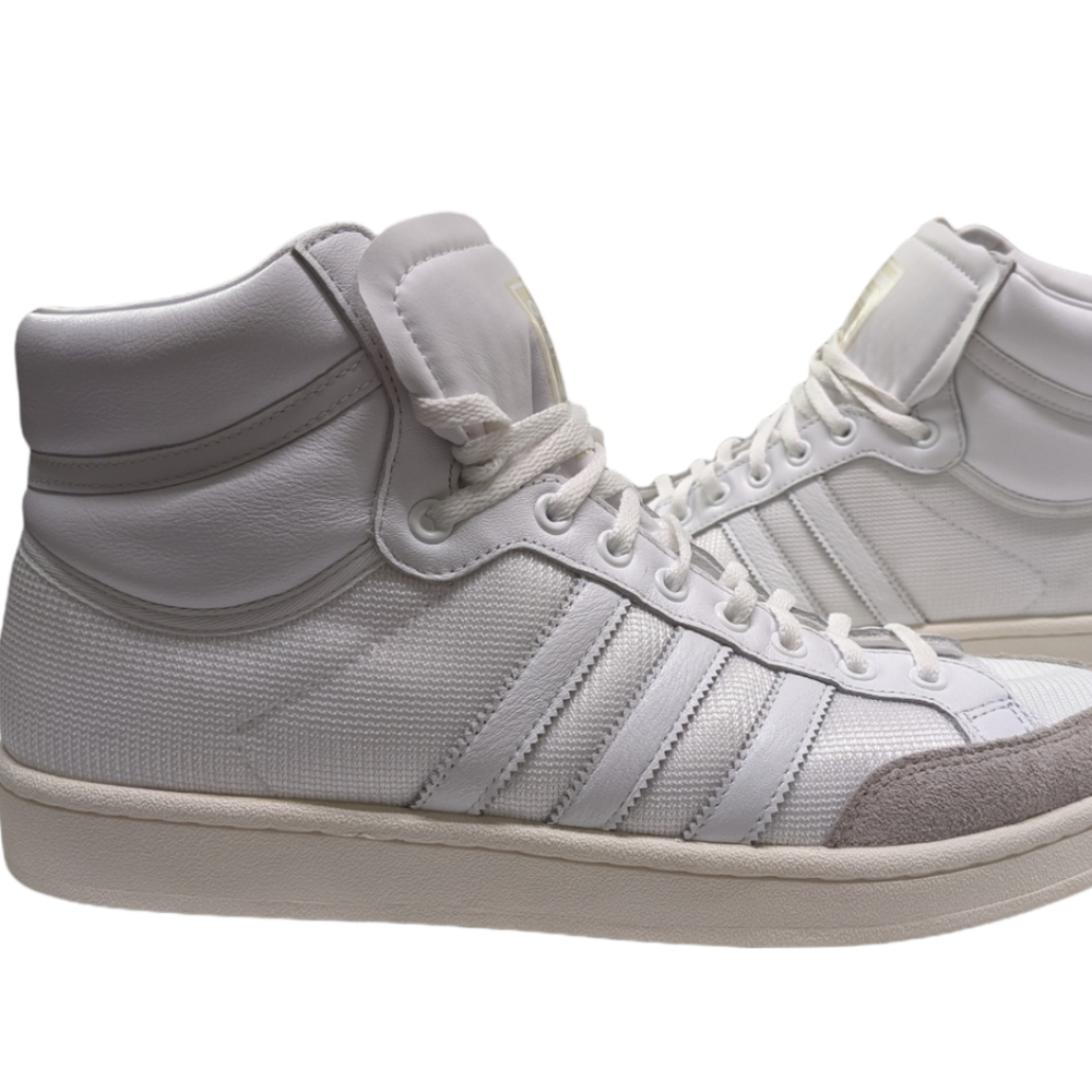 adidas | Mens | Americana | Hi High Sneakers Shoes Casual - White | Size 11.5 - Picture 3 of 12